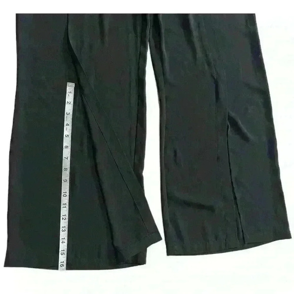 Andeawy Black Tie in Front Casual Pants Size XXL Open in Front - Picture 6 of 9